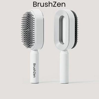Brosse à cheveux autonettoyante 