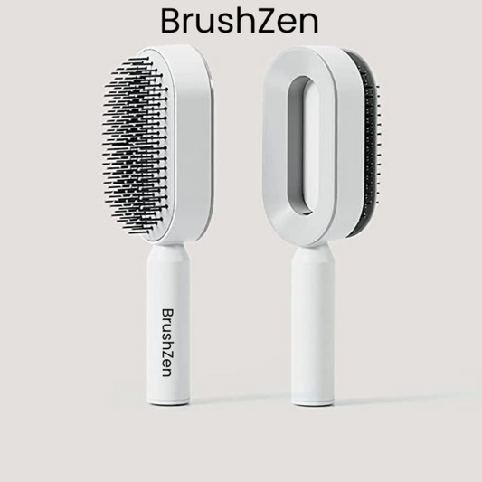 Brosse à cheveux autonettoyante 