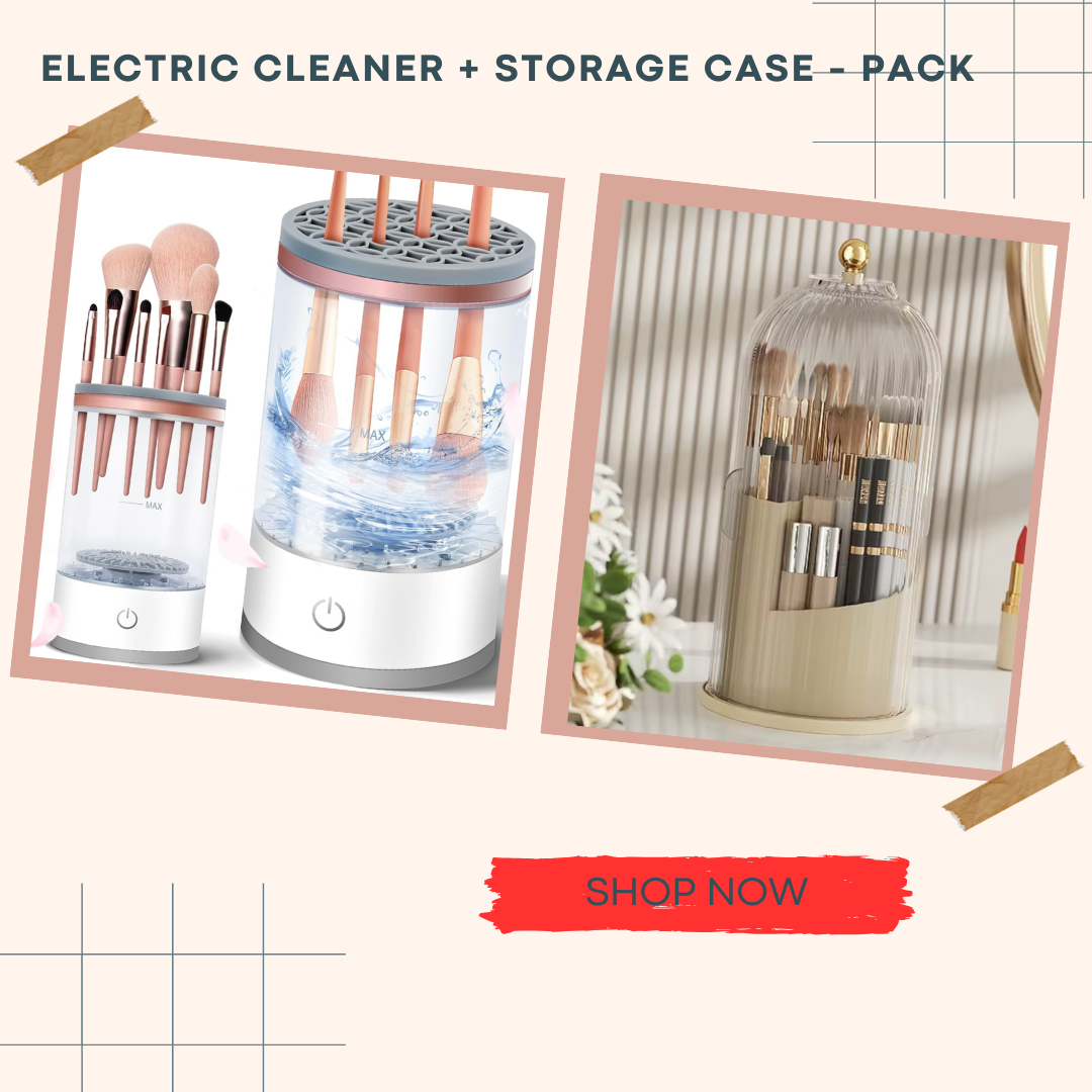 BrushZen™ HygieniK — Cleaner + Storage Case- Pack