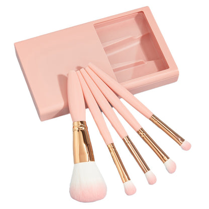 BrushZen™ Travel & Daily 5-Brush Set with Mirror